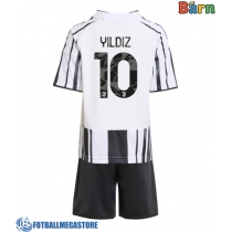 Fotballdrakt Barn Juventus Kenan Yildiz #10 Hjemmedraktsett 2025-26 Kortermet (+ Korte bukser)